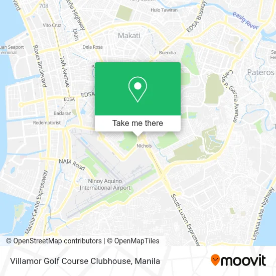 Villamor Golf Course Clubhouse map