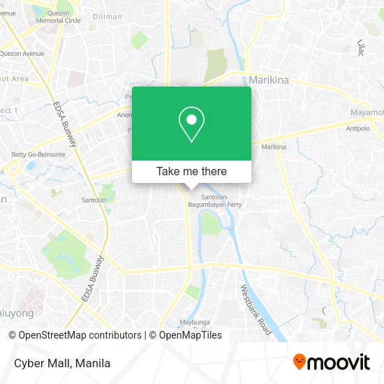 Cyber Mall map