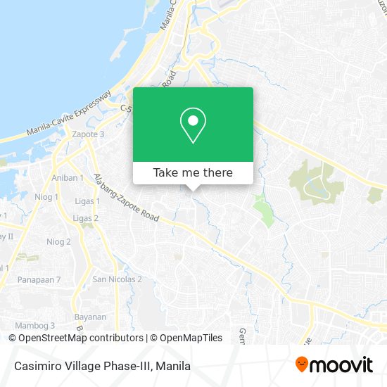 Casimiro Village Phase-III map
