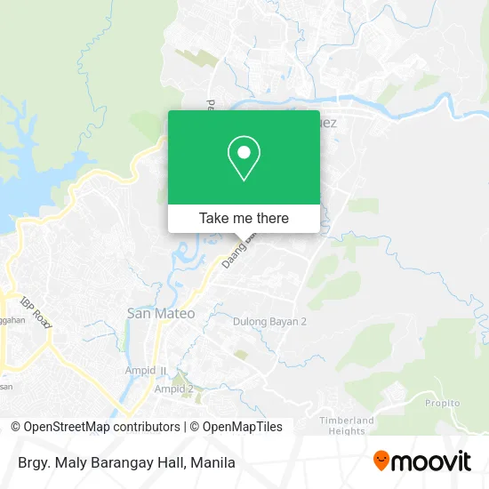 Brgy. Maly Barangay Hall map
