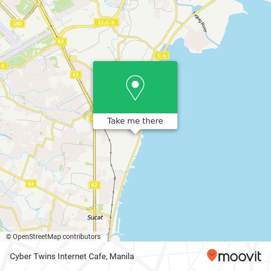 Cyber Twins Internet Cafe map