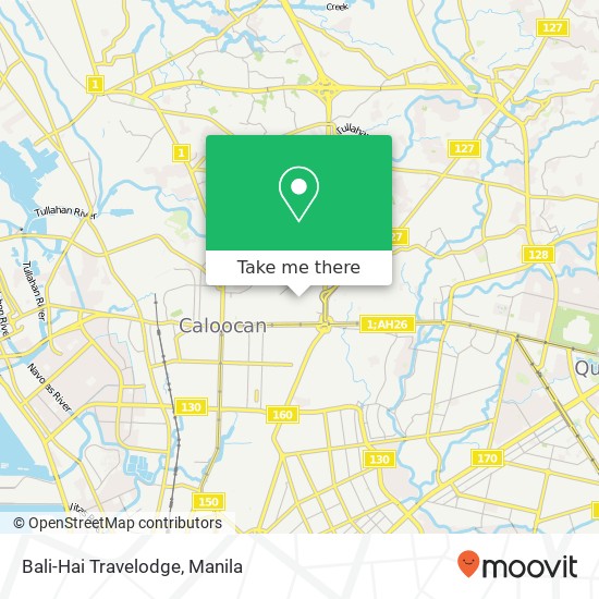 Bali-Hai Travelodge map