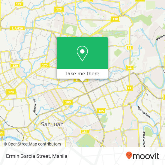 Ermin Garcia Street map