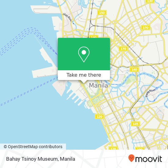 Bahay Tsinoy Museum map