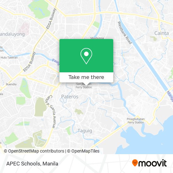 APEC Schools map