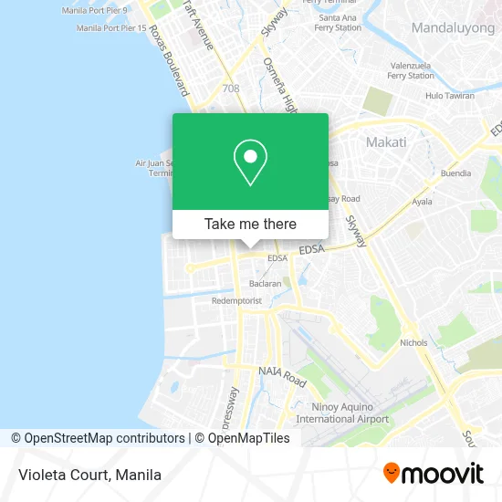 Violeta Court map