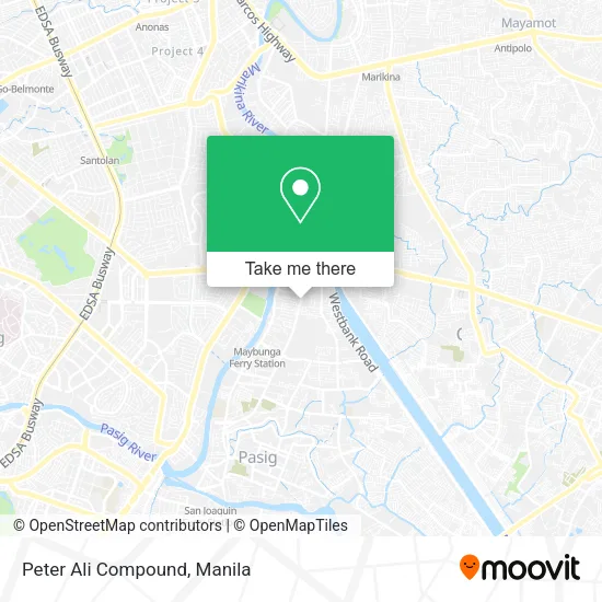 Peter Ali Compound map