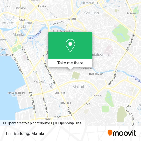 Tim Building map