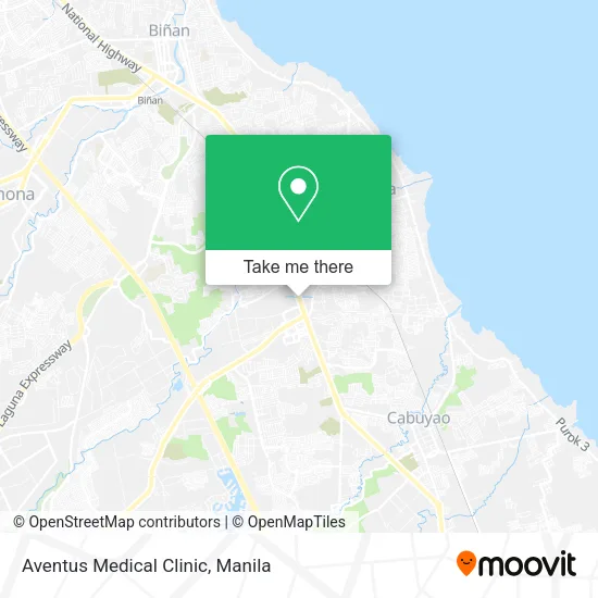 Aventus Medical Clinic map