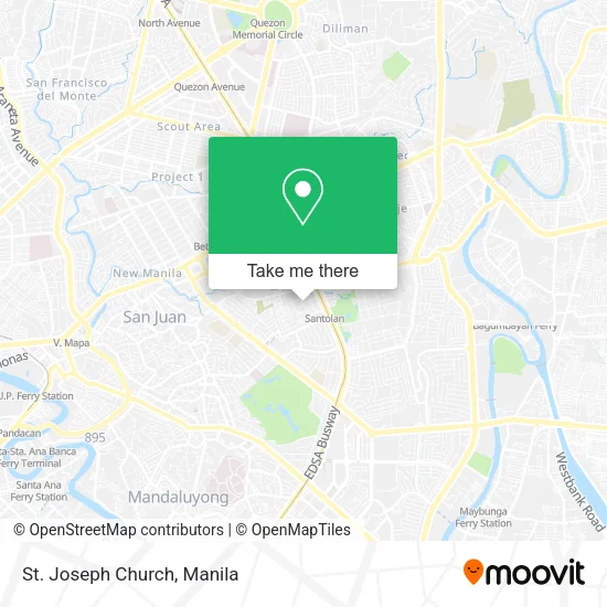 St. Joseph Church map