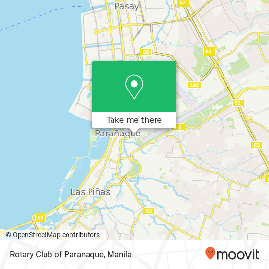 Rotary Club of Paranaque map