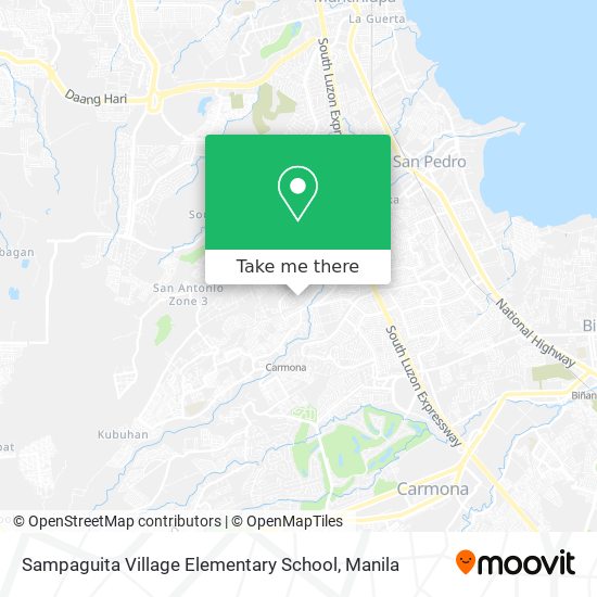 Sampaguita Village Elementary School map