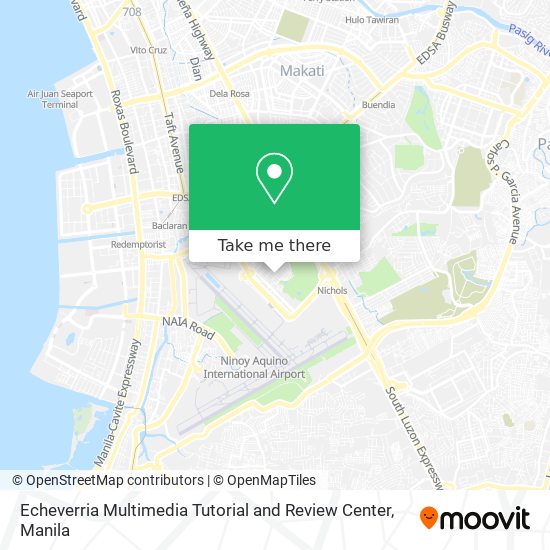 Echeverria Multimedia Tutorial and Review Center map