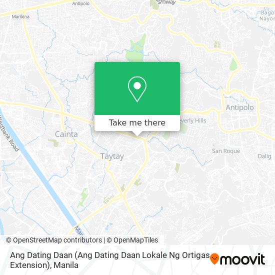 Ang Dating Daan (Ang Dating Daan Lokale Ng Ortigas Extension) map