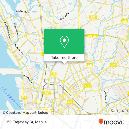 159 Tagaytay St map