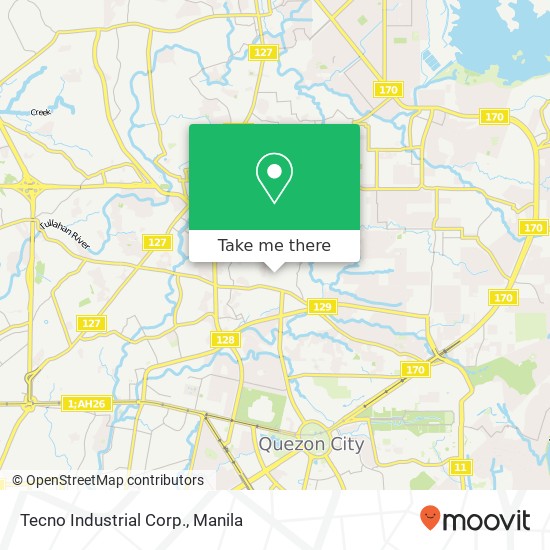 Tecno Industrial Corp. map