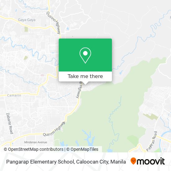 Pangarap Elementary School, Caloocan City map