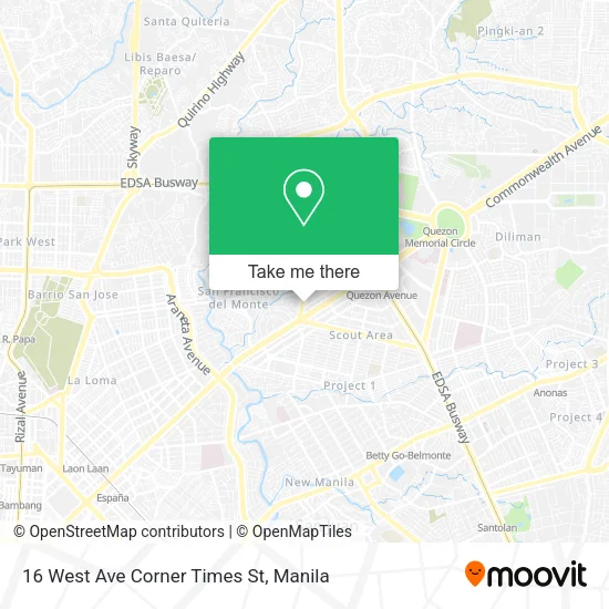 16 West Ave Corner Times St map