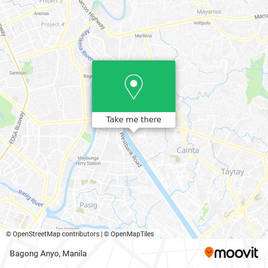 Bagong Anyo map