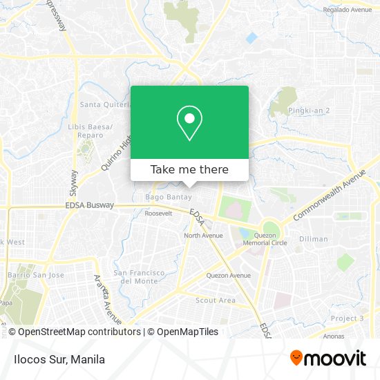 Ilocos Sur map