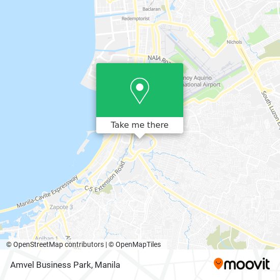 Amvel Business Park map