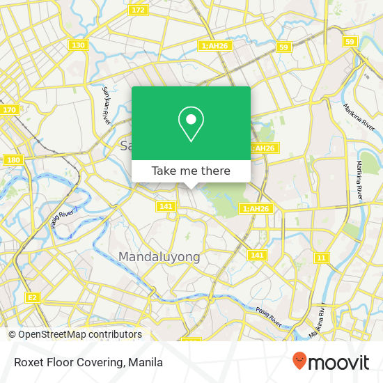 Roxet Floor Covering map