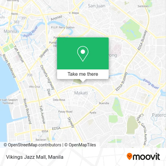 Vikings Jazz Mall map