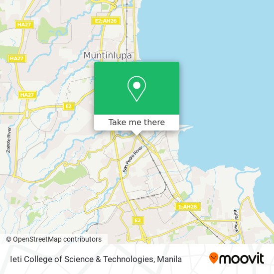 Ieti College of Science & Technologies map