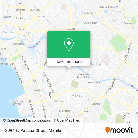 2094 E. Pascua Street map