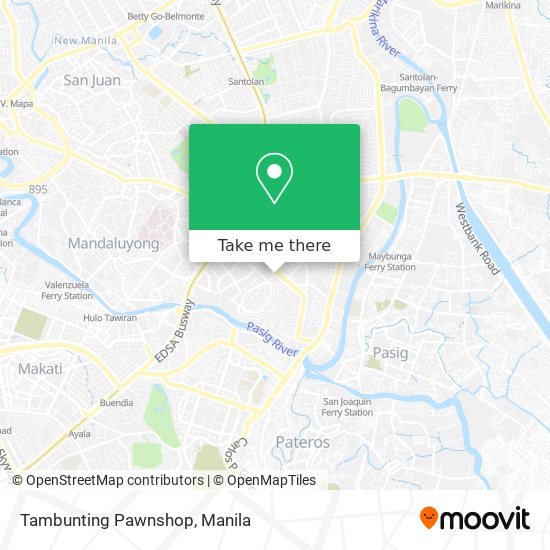 Tambunting Pawnshop map