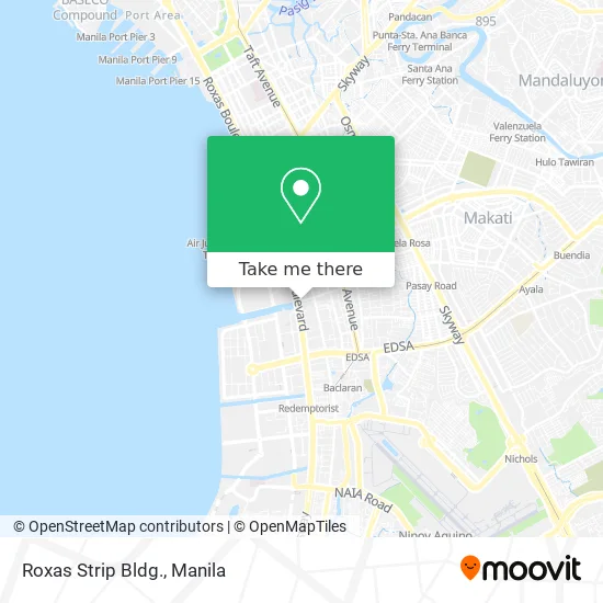 Roxas Strip Bldg. map