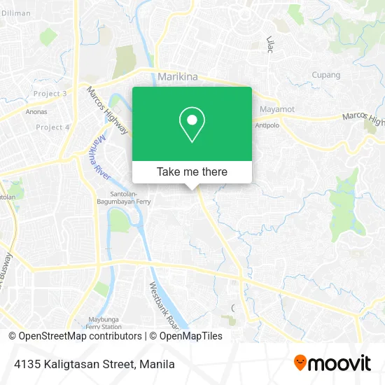4135 Kaligtasan Street map