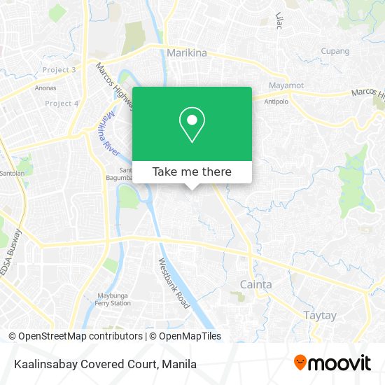 Kaalinsabay Covered Court map