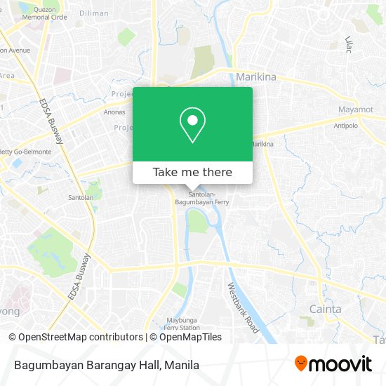 Bagumbayan Barangay Hall map