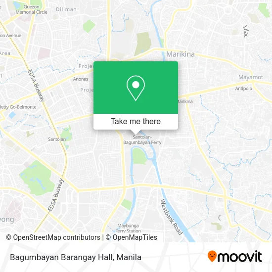 Bagumbayan Barangay Hall map