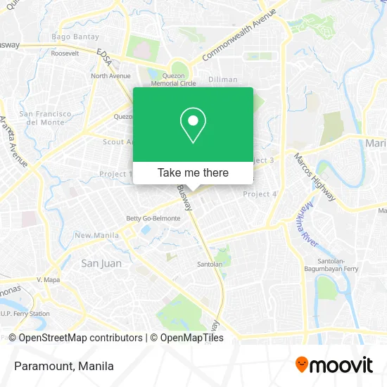 Paramount map