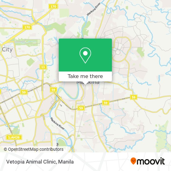 Vetopia Animal Clinic map