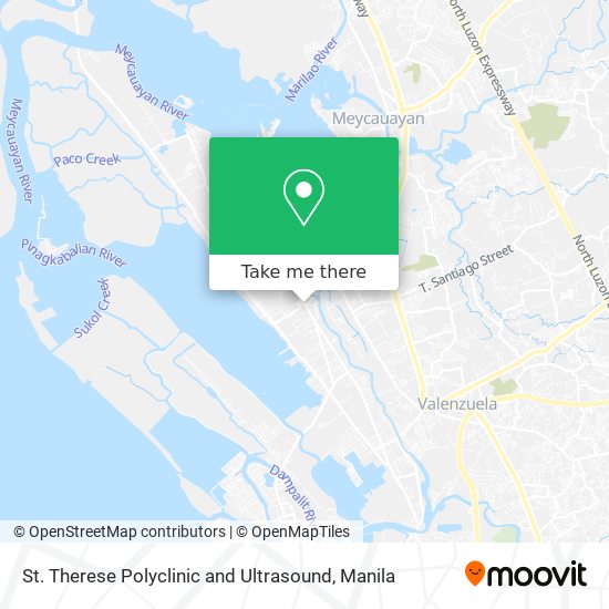 St. Therese Polyclinic and Ultrasound map