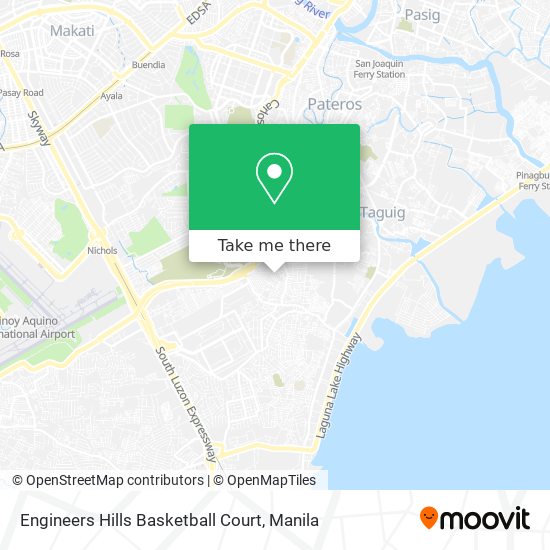 Engineers Hills Basketball Court map