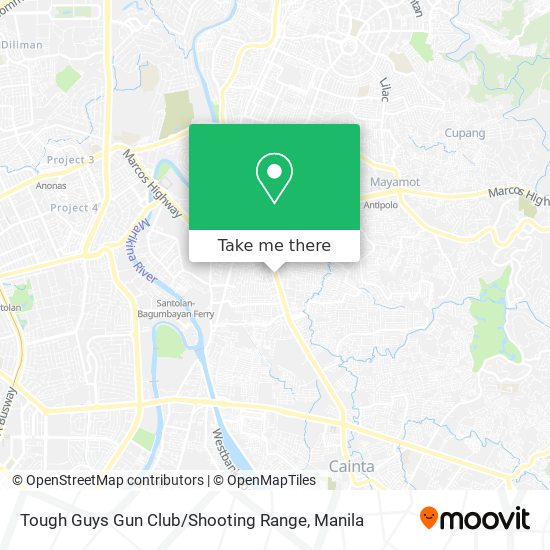 Tough Guys Gun Club / Shooting Range map