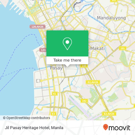 Jil Pasay Heritage Hotel map