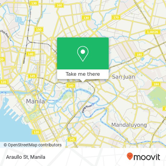 Araullo St map