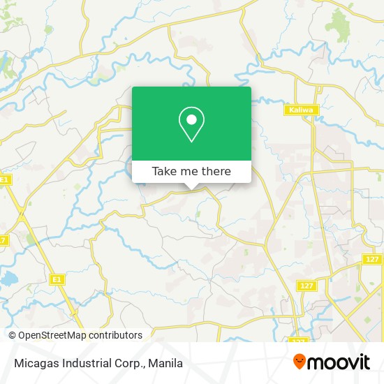 Micagas Industrial Corp. map