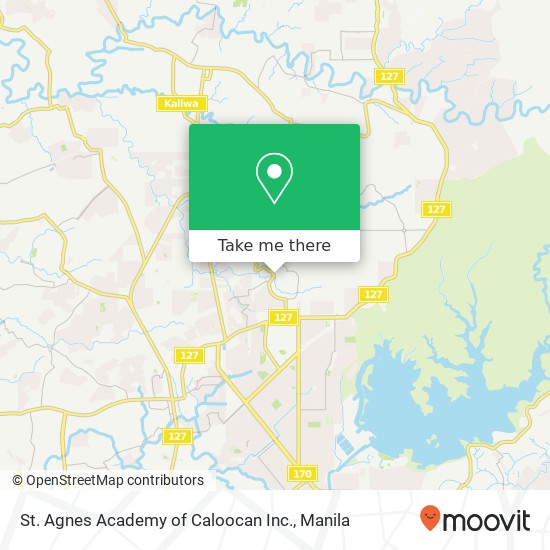 St. Agnes Academy of Caloocan Inc. map