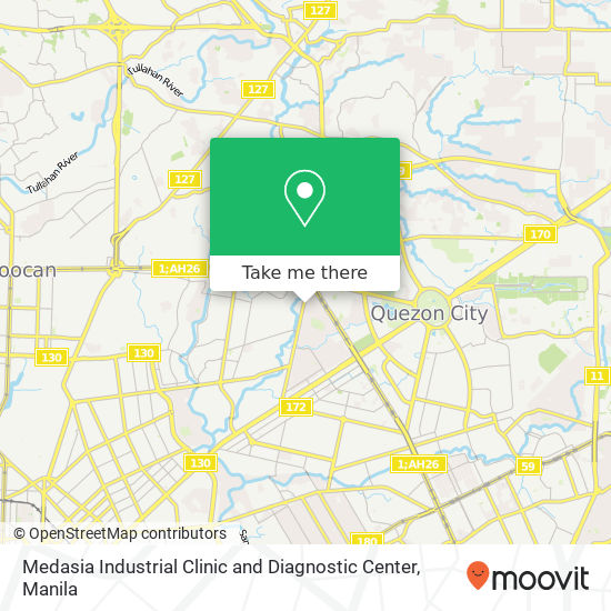 Medasia Industrial Clinic and Diagnostic Center map