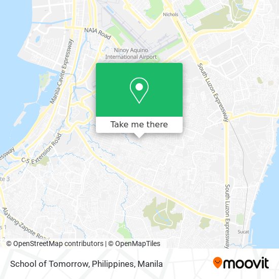 School of Tomorrow, Philippines map