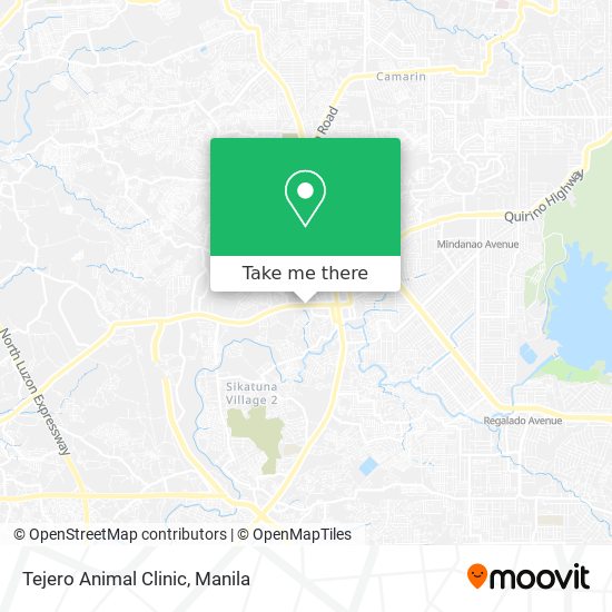 Tejero Animal Clinic map