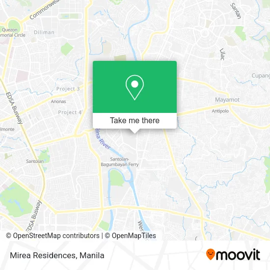 Mirea Residences map