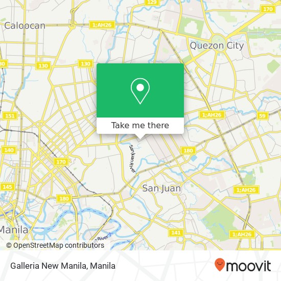 Galleria New Manila map