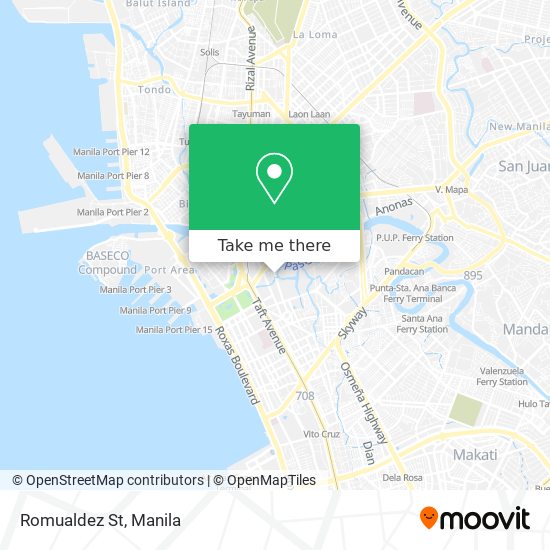 Romualdez St map